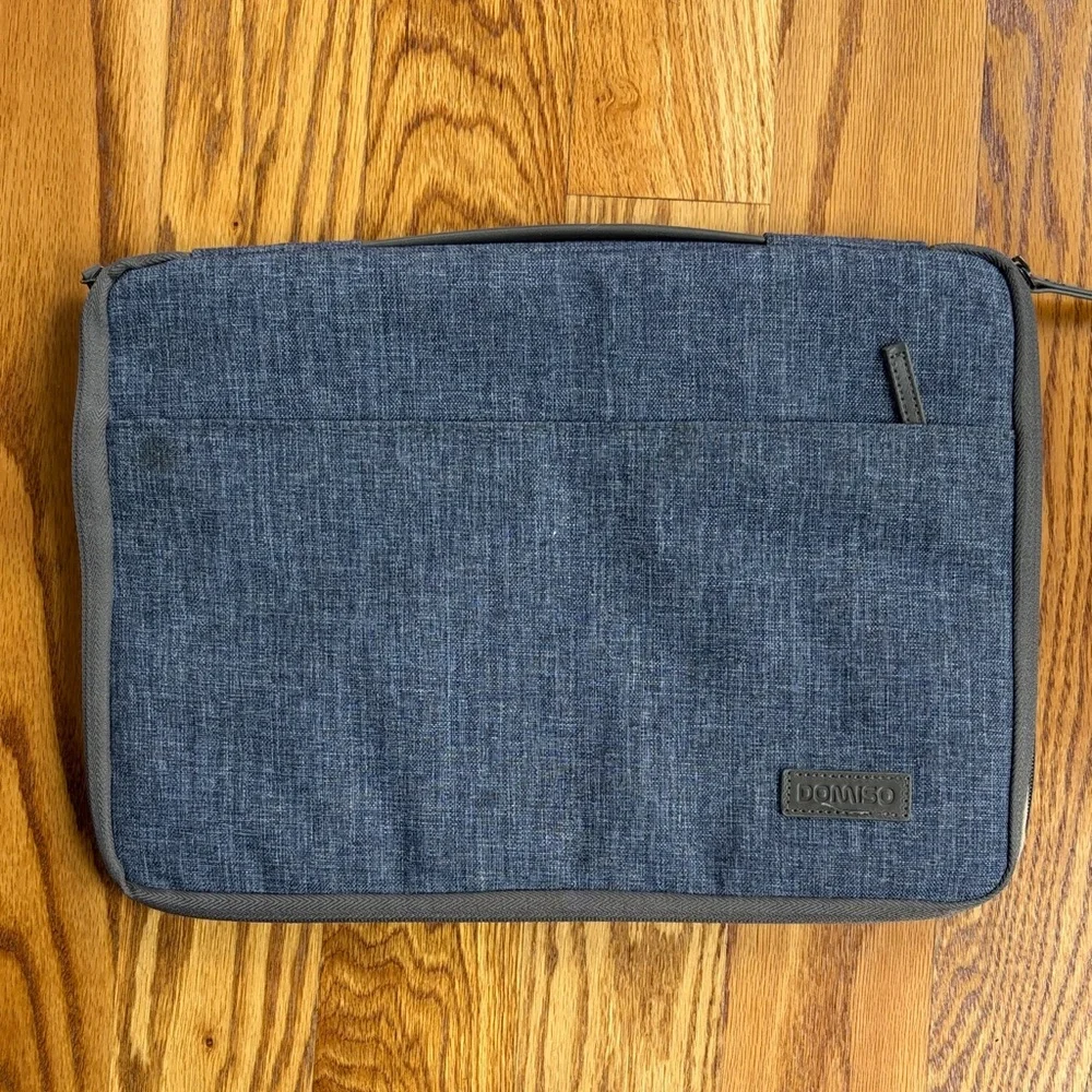 DOMISO 14 inch Laptop Case Sleeve Protective Cover Heather Gray